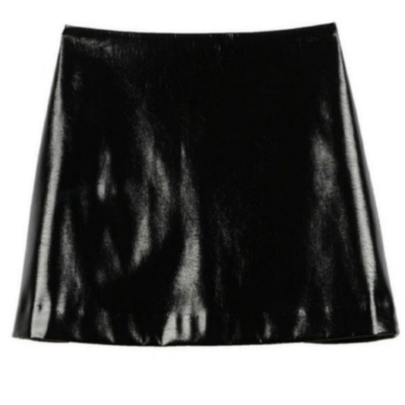 Express Black Mini Skirt - Picture 2 of 2